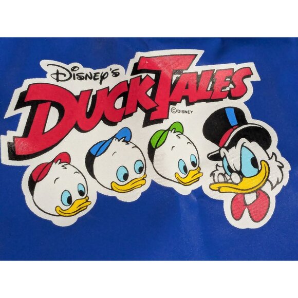 Disney Duck Tales Blue Nylon Tote Bag NOS New Unused Vintage - Picture 2 of 5